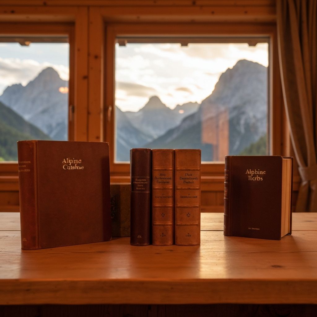 Bücher über alpine Küche